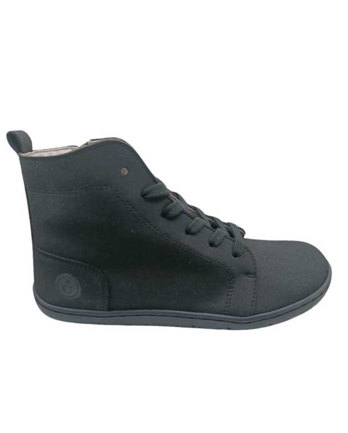 Bota barefoot adulto Coqueflex negra