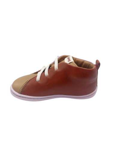Sapato respeitoso Camper Twins Rosa/Couro