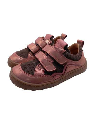 Tênis Froddo Barefoot Base Pink Gold