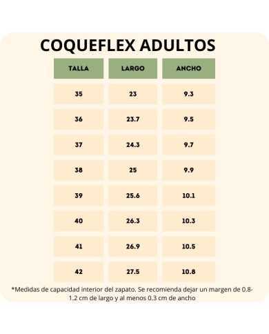 Bota barefoot adulto Coqueflex militar