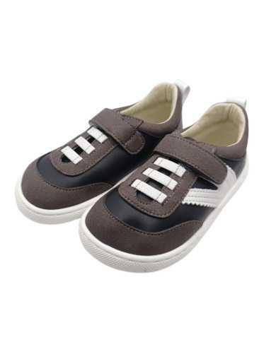 Tênis Coqueflex negro/ant/blanc