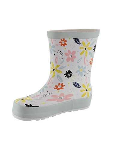Botas de agua goma flores Koel