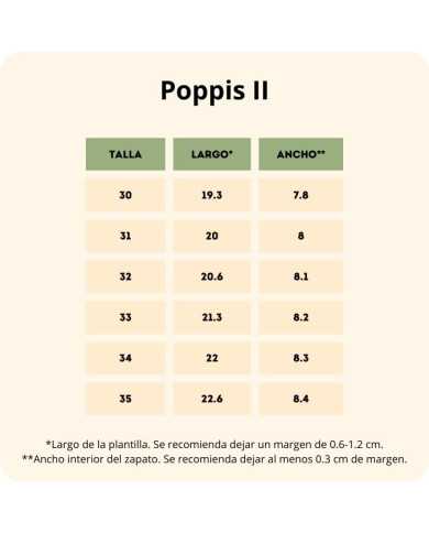Poppis Nono Blanco Vegano