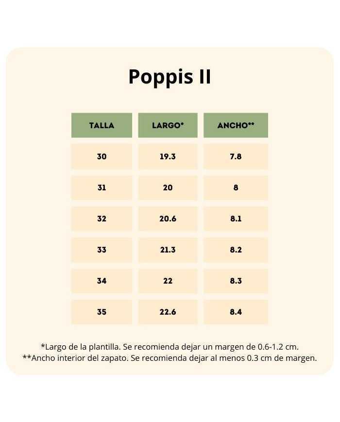 Poppis Nono Blanco Vegano