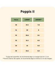 Bota desportiva Poppis Yoyo Nube