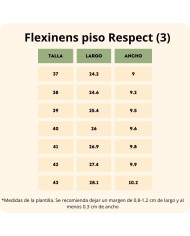 Deportivas adulto Flexinens Blanco y dorado