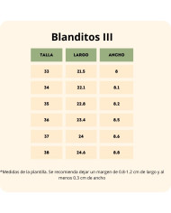 Deportiva Blanditos Rio suela azul