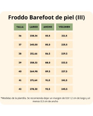 Deportiva Adulto Froddo Barefoot Geo Nude