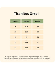 Tênis Titanitos Orso branco
