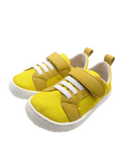 Tênis lona Coqueflex Amarelo adulto e criança