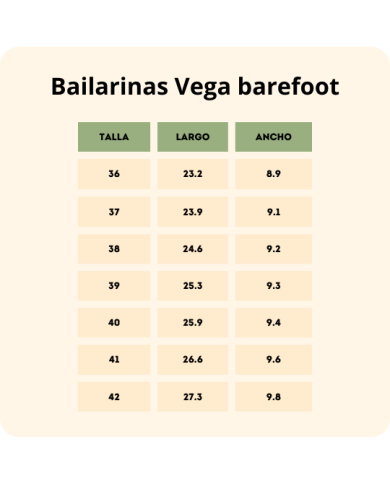Bailarinas respetuosas mujer Vega Barefoot Disco