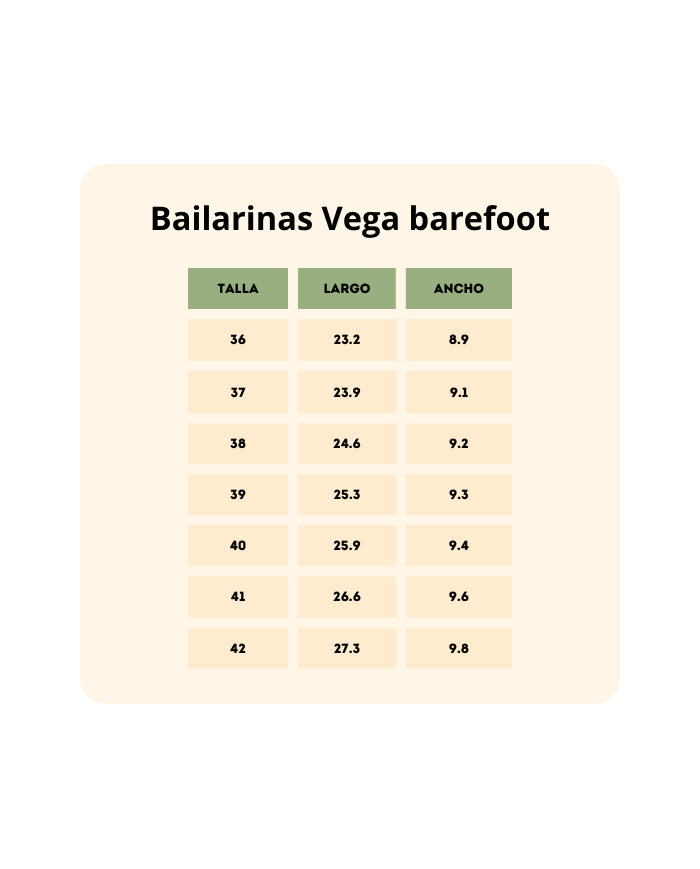 Bailarinas respetuosas mujer Vega Barefoot Disco