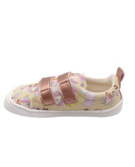 Deportivas Flexinens Seaqual Unicornio Crema