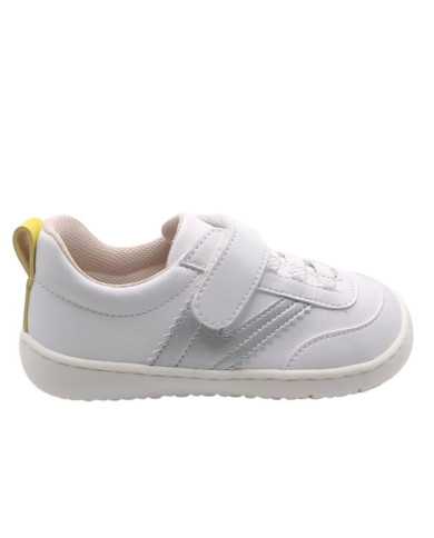 Deportiva Coqueflex Combi Plata/amarillo