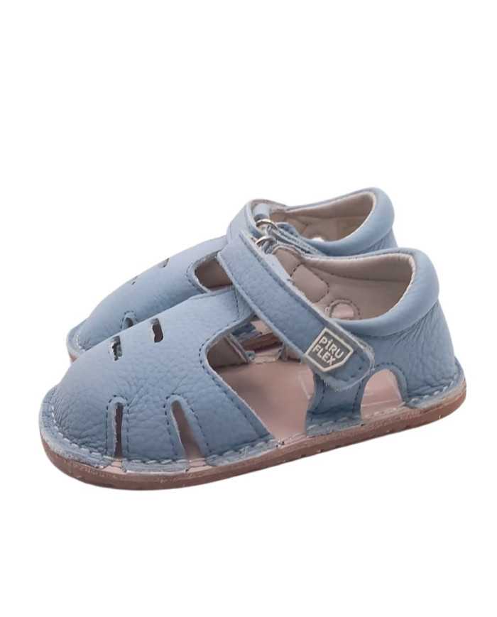 Sandalia piel Piruflex Aguamarina