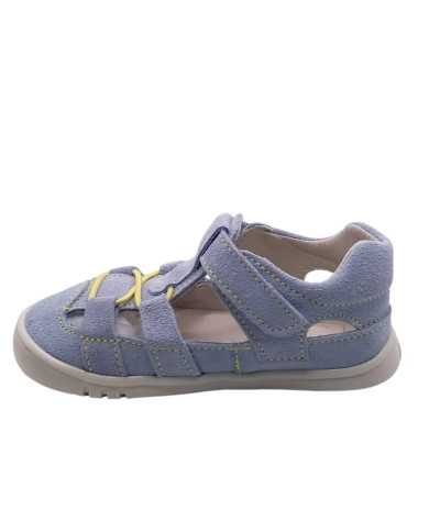 Sandalia deportiva serraje Piruflex Azul