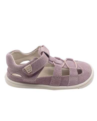 Sandalia deportiva serraje Piruflex Malva