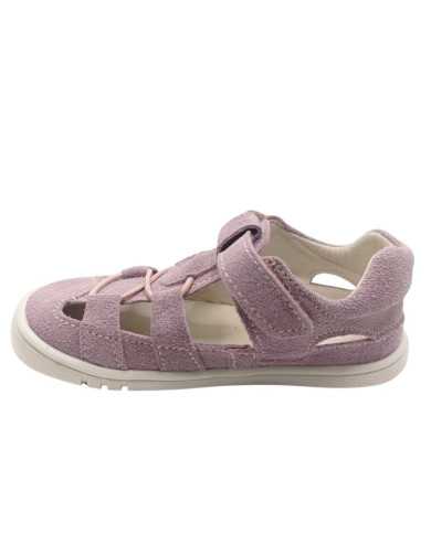 Sandalia deportiva serraje Piruflex Malva