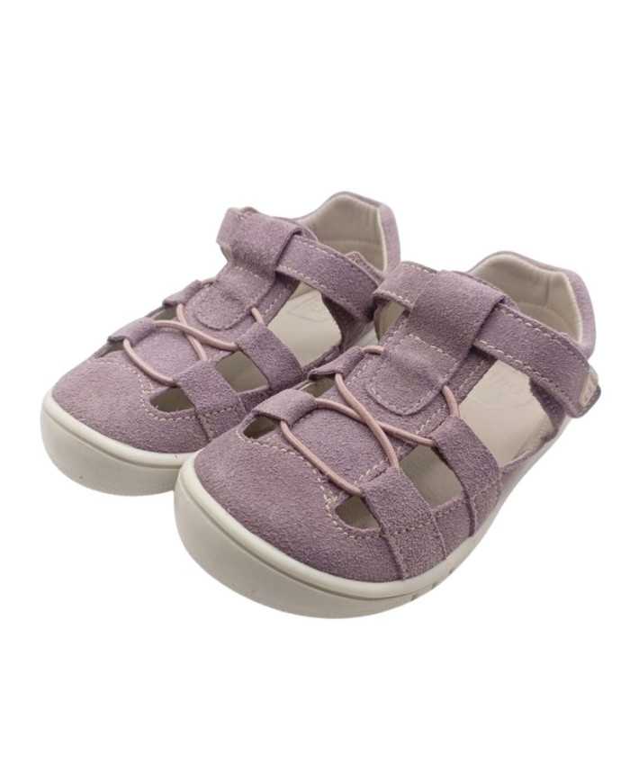 Sandalia deportiva serraje Piruflex Malva