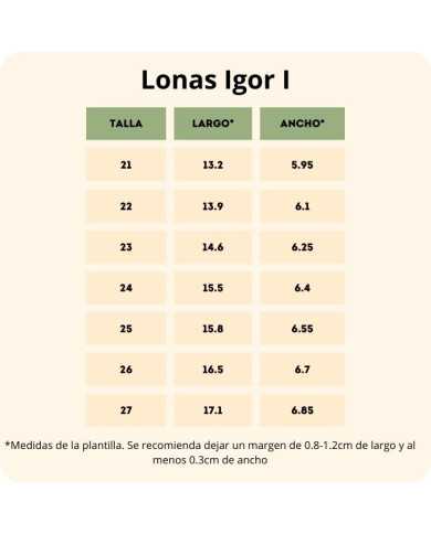 Lona Igor doble velcro Petróleo