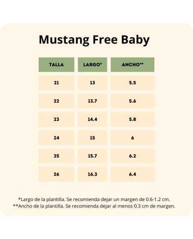 Deportivas Mustang Free Baby Azul