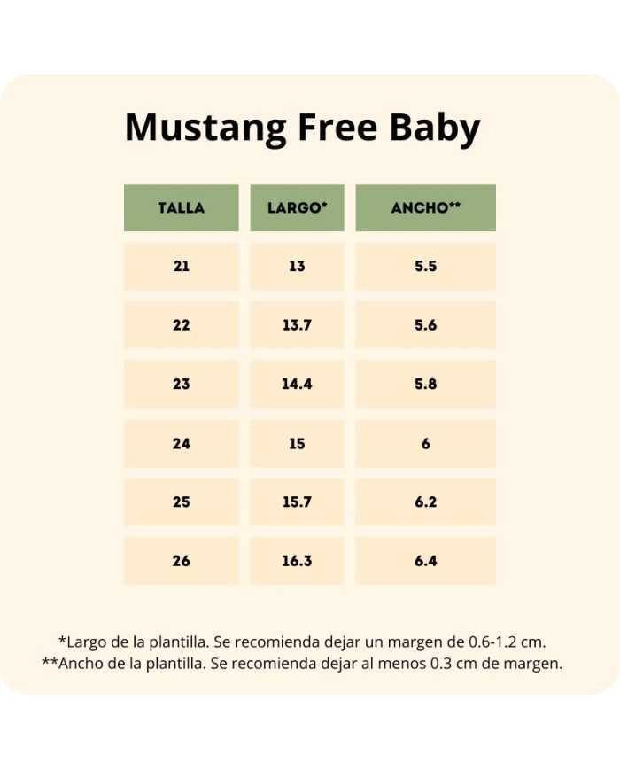 Deportivas Mustang Free Baby Azul