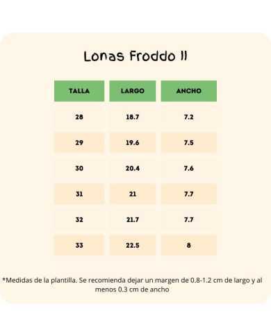 Tenis de lona Froddo Hippie