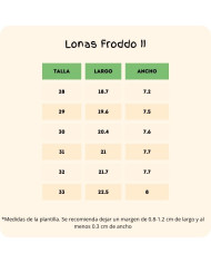 Tenis de lona Froddo Hippie