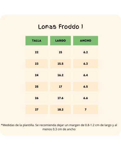 Tenis de lona Froddo Hippie