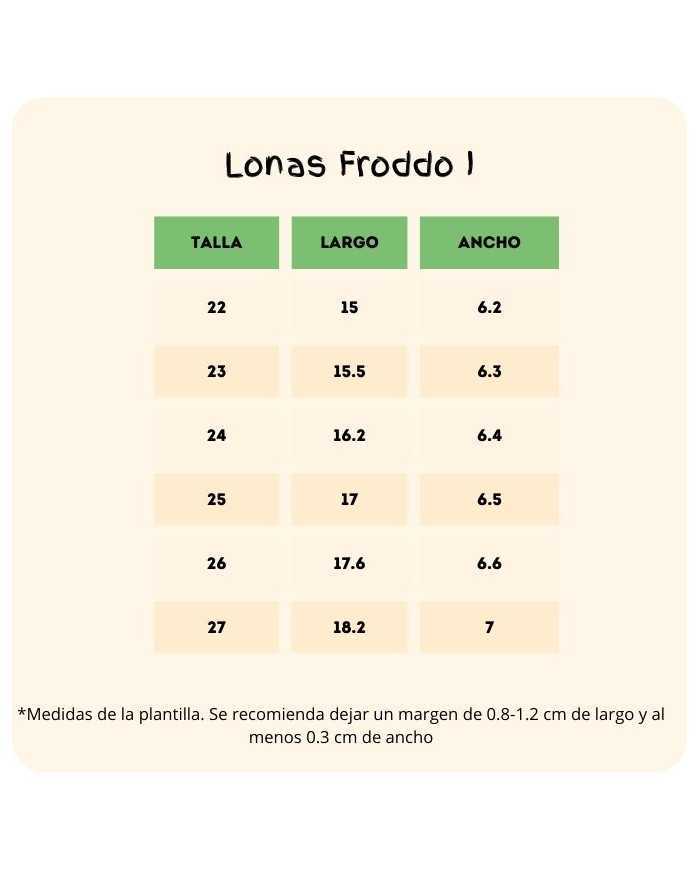 Tenis de lona Froddo Hippie