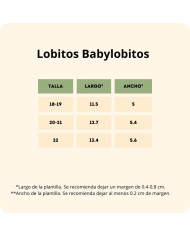 Zapatos primeros pasos Lobitos Burbujas