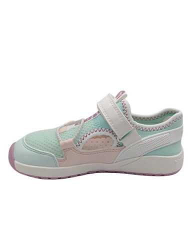 Sandalias cangrejeras Mustang Free Verde y Rosa