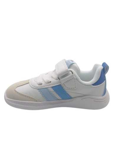 Deportivas Blanditos Ares Blanco/Azul