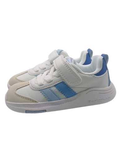 Tenis Blanditos Ares Branco/Azul