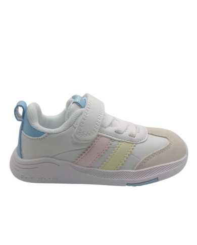Deportivas Blanditos Ares Blanco/Rosa