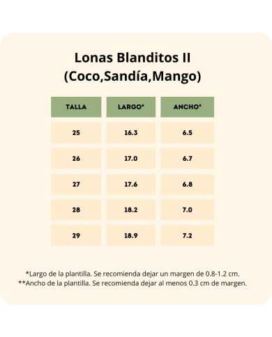 Tenis de lona Blanditos Coco Bege