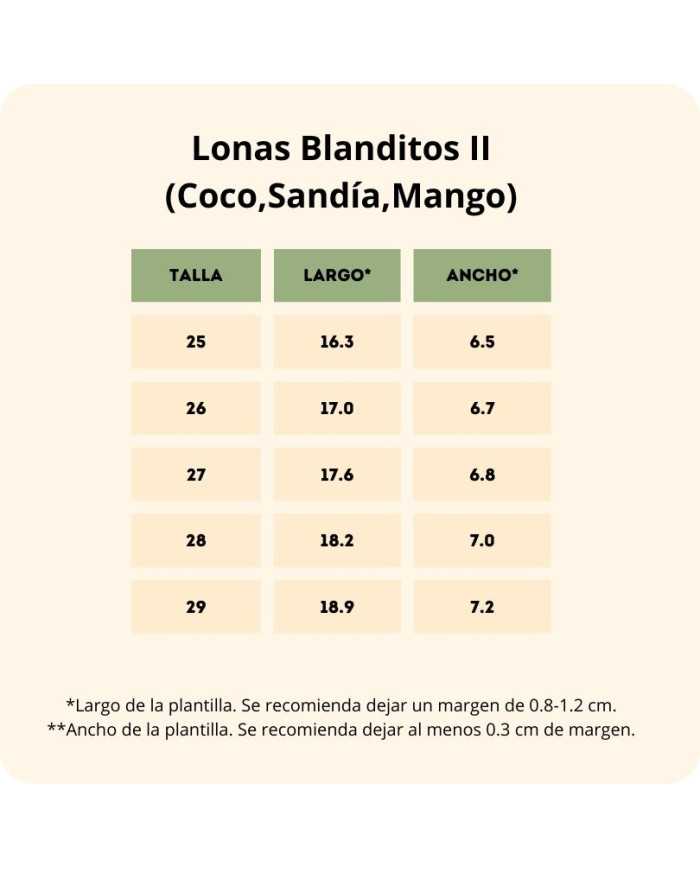 Tenis de lona Blanditos Coco Bege