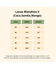 Tenis de lona Blanditos Coco Bege