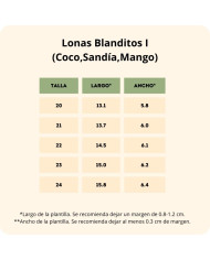 Lonas Blanditos Coco Rojo