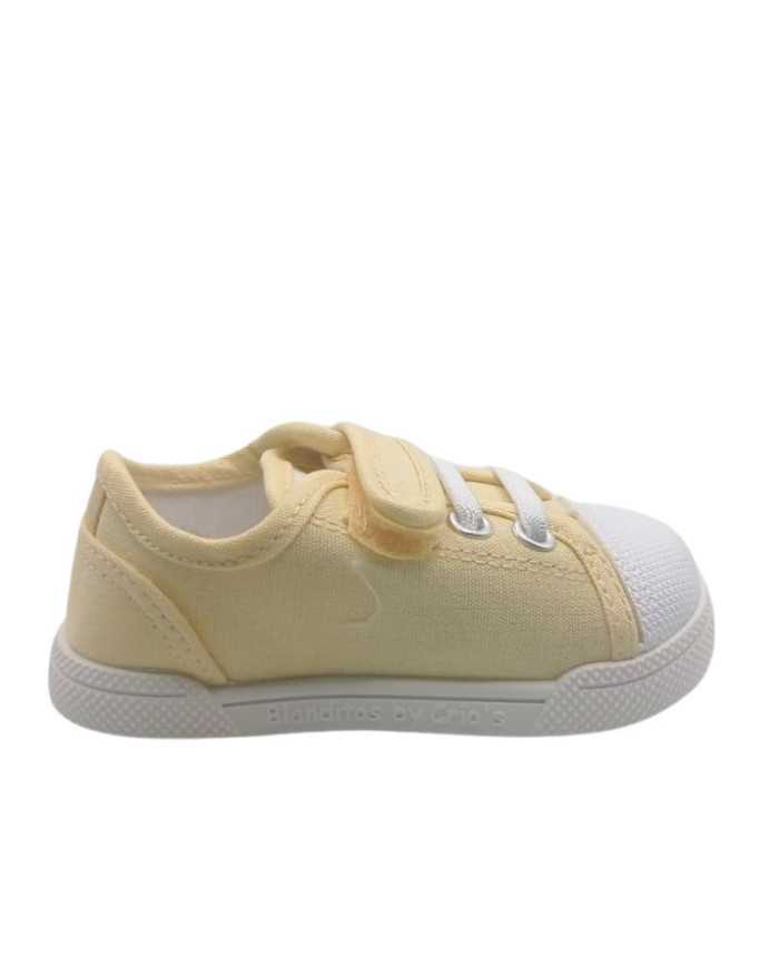 Tenis de lona Blanditos Melancia Amarelo