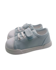 Tenis de lona Blanditos Melancia Azul