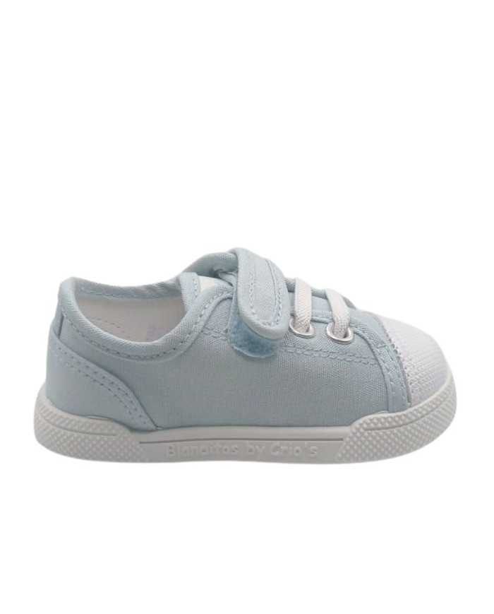 Tenis de lona Blanditos Melancia Azul