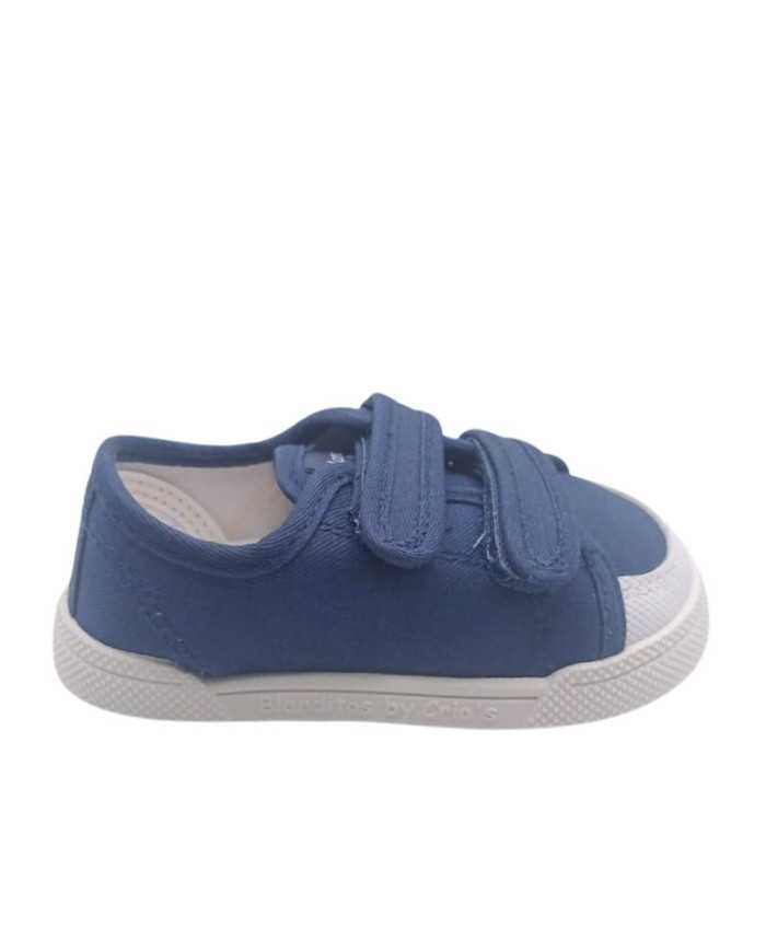 Tenis de lona Blanditos Coco Navy