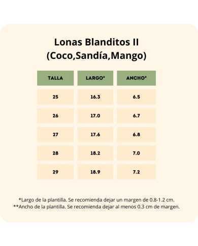 Sandalias de Lona Blanditos Mango Amarillo