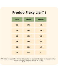 Sandalias Froddo Flexy Lia Plata