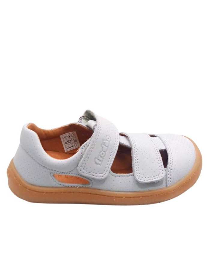 Sandalias Froddo Barefoot Blanco Brillo