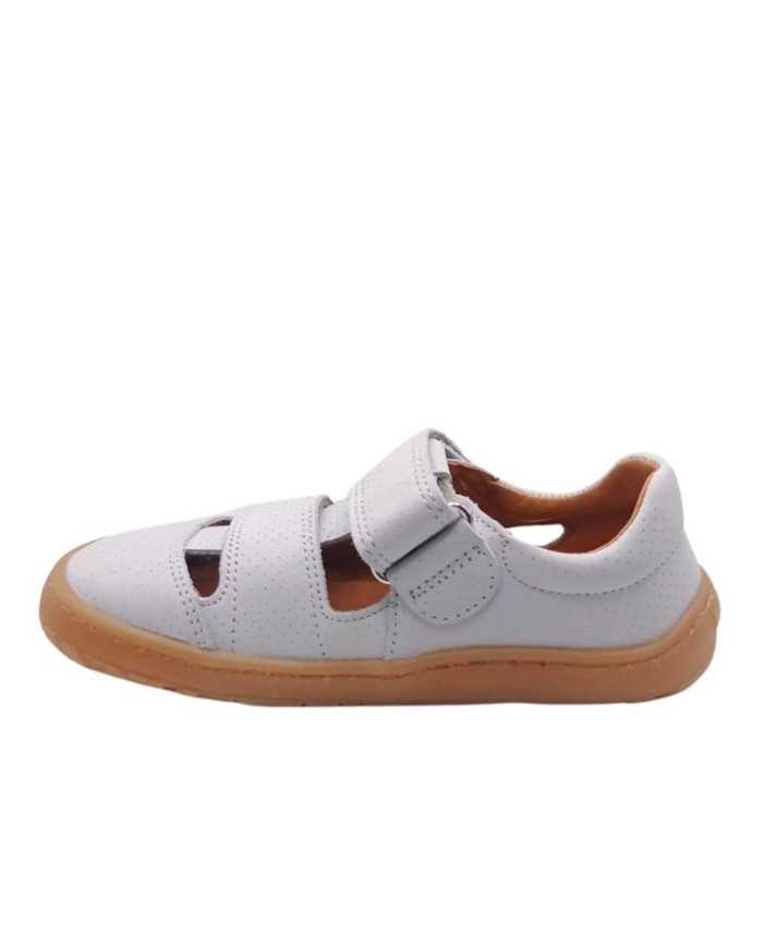 Sandalias Froddo Barefoot Blanco Brillo