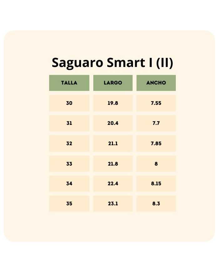 Tenis Saguaro Smart I Verde