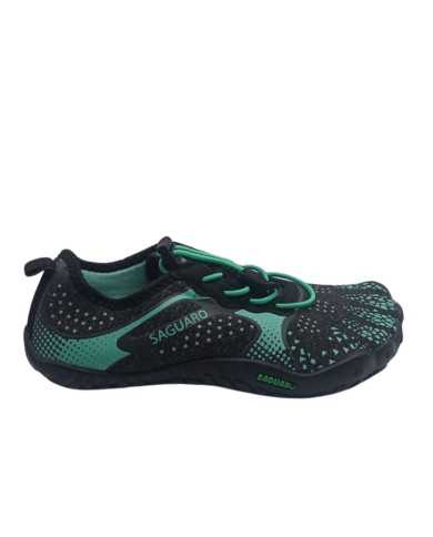 Deportivas Saguaro Fast I Negro y Verde