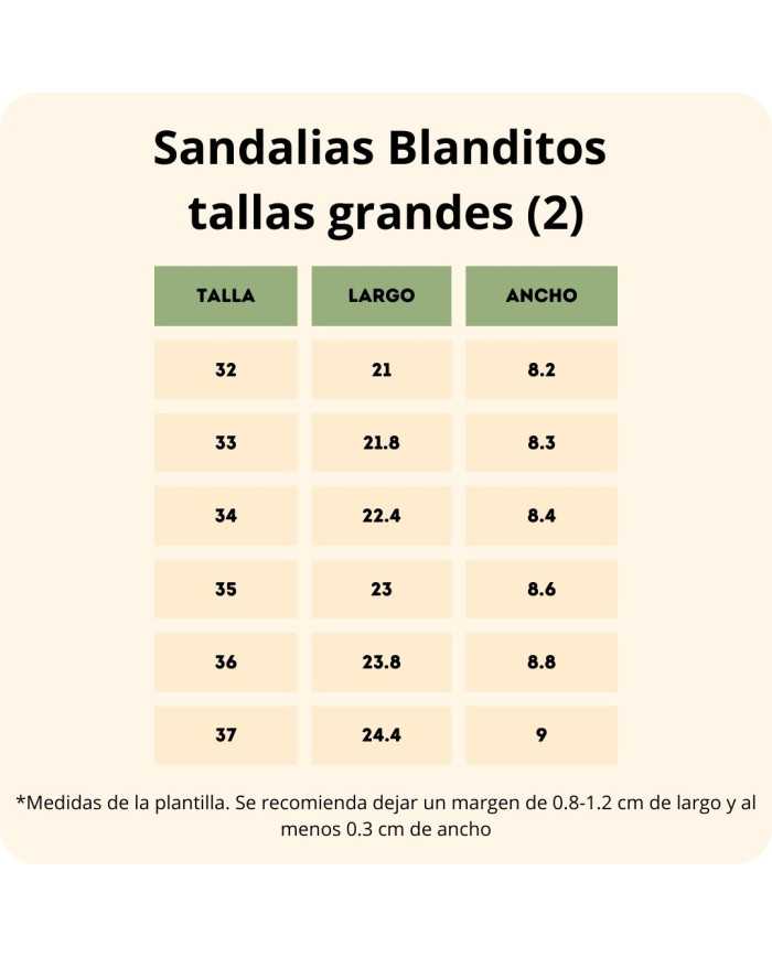 Sandalias Blanditos Itaca mujer y niña Blanco